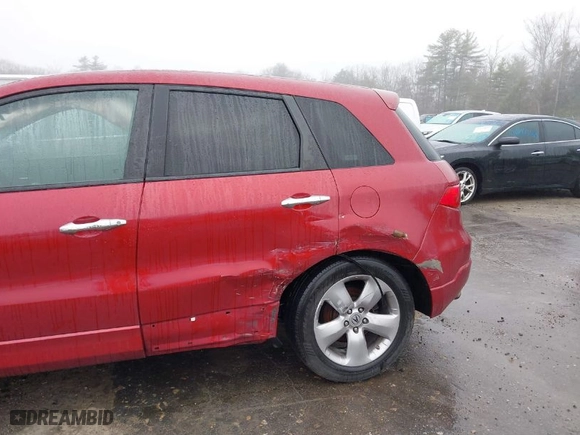 2007 Acura RDX Tech Pkg with VIN 5J8TB185X7A013356, listed as a IAAI auction lot 41840956 with 232,418 mi miles. Bid and sale history available at carsss.com. Image 6.