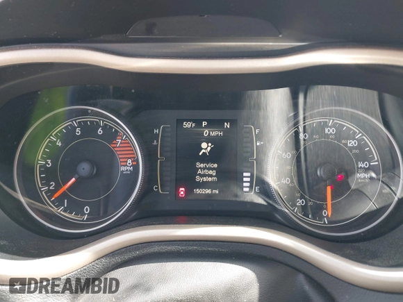 2017 Jeep Cherokee Altitude with VIN 1C4PJMAS0HW631536, listed as a IAAI auction lot 42180916 with 150,296 mi miles and . Bid and sale history available at DreamBid. Image 7.