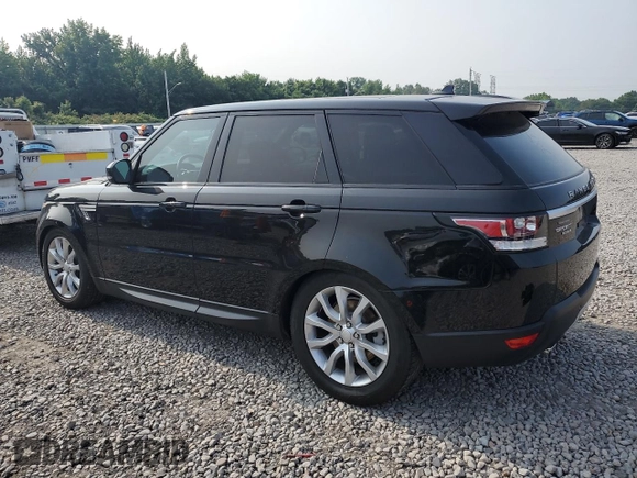 2016 Land Rover Range Rover Sport HSE with VIN SALWR2KF3GA662004, listed as a Copart auction lot 60289515 with Not provided miles and Clean title. Bid and sale history available at DreamBid. Image 2.