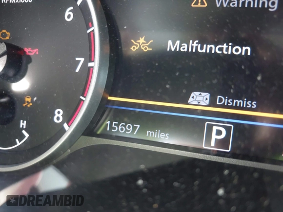 2024 Nissan Sentra SV with VIN 3N1AB8CV0RY361478, listed as a IAAI auction lot 42354081 with 15,697 mi miles and . Bid and sale history available at DreamBid. Image 15.