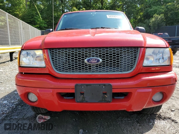 2003 Ford Ranger XL Fleet with VIN 1FTZR45E63PA71188, listed as a Copart auction lot 58998915 with 113,374 mi miles and Clean title. Bid and sale history available at DreamBid. Image 5.