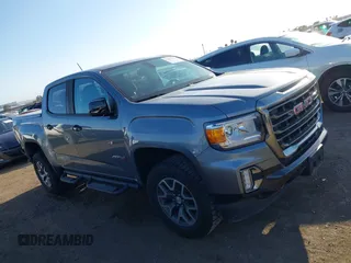 2021 GMC Canyon 4WD AT4 w/Leather with VIN 1GTG6FEN9M1123638, listed as a IAAI auction lot 41852163 with 77,442 mi miles. Bid and sale history available at carsss.com. Image 13.