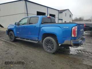 2021 GMC Canyon 4WD Elevation with VIN 1GTG6CEN2M1150582, listed as a Copart auction lot 85215614 with 46,201 mi miles and Salvage Title. Bid and sale history available at carsss.com. Image 2.