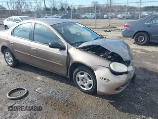 2001 Dodge Neon Highline with VIN 1B3ES46C71D183823, listed as a IAAI auction lot 41521042 with 141,152 mi miles and . Bid and sale history available at carsss.com. Image 1.