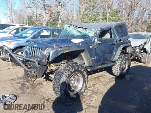 2007 Jeep Wrangler Rubicon with VIN 1J8GA64197L116283, listed as a IAAI auction lot 41008968 with 215,388 mi miles and . Bid and sale history available at DreamBid. Image 2.