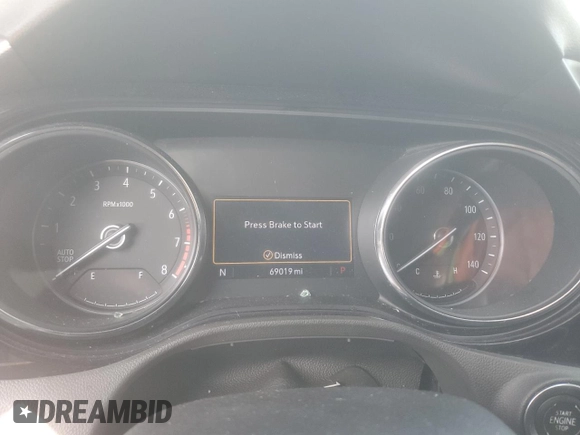 2020 Buick Encore GX Preferred with VIN KL4MMBS21LB099964, listed as a Copart auction lot 62683785 with 69,019 mi miles and Clean title. Bid and sale history available at DreamBid. Image 9.