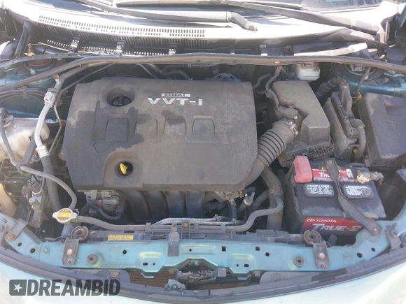 2009 Toyota Corolla with VIN JTDBL40EX99034801, listed as a IAAI auction lot 41943591 with 204,674 mi miles. Bid and sale history available at carsss.com. Image 10.