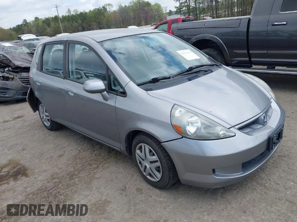 2008 Honda Fit with VIN JHMGD38408S061083, listed as a IAAI auction lot 41923445 with 67,720 mi miles. Bid and sale history available at carsss.com. Image 1.
