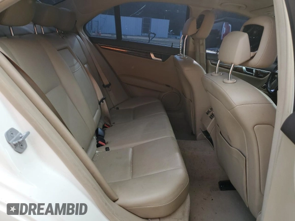 2012 Mercedes-Benz C 350 Sport with VIN WDDGF5HB5CR202063, listed as a Copart auction lot 71667944 with 138,507 mi miles and Salvage Title. Bid and sale history available at DreamBid. Image 10.