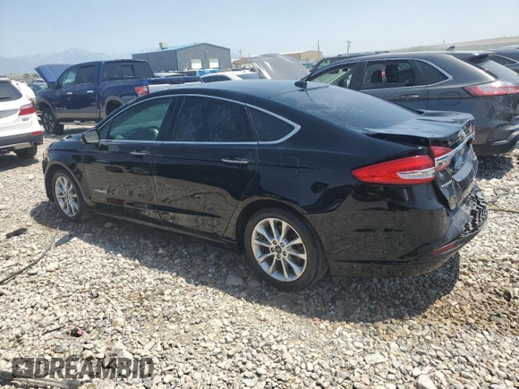 2017 Ford Fusion Hybrid SE with VIN 3FA6P0LU1HR266939, listed as a Copart auction lot 61018305 with 121,293 mi miles and Salvage title. Bid and sale history available at DreamBid. Image 2.