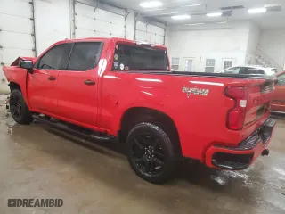 2021 Chevrolet Silverado 1500 Custom with VIN 1GCPYBEK1MZ343558, listed as a Copart auction lot 46449465 with 71,078 mi miles and Non Repairable. Bid and sale history available at carsss.com. Image 2.