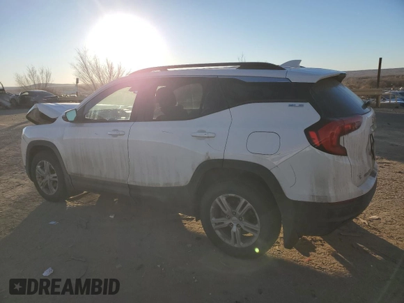 2018 GMC Terrain SLE with VIN 3GKALMEV1JL336000, listed as a Copart auction lot 83391234 with 97,142 mi miles and Salvage Title. Bid and sale history available at carsss.com. Image 2.