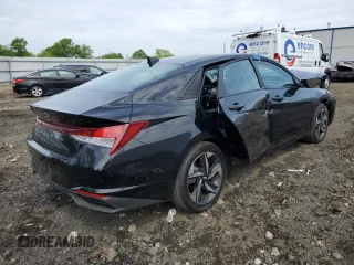 2023 Hyundai Elantra SEL with VIN KMHLS4AG6PU528375, listed as a Copart auction lot 58851354 with Not Provided miles and Salvage Title. Bid and sale history available at DreamBid. Image 3.