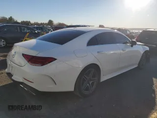 2019 Mercedes-Benz CLS with VIN WDD2J5JB1KA039928, listed as a Copart auction lot 79699784 with 0 mi miles and Salvage Title. Bid and sale history available at carsss.com. Image 3.