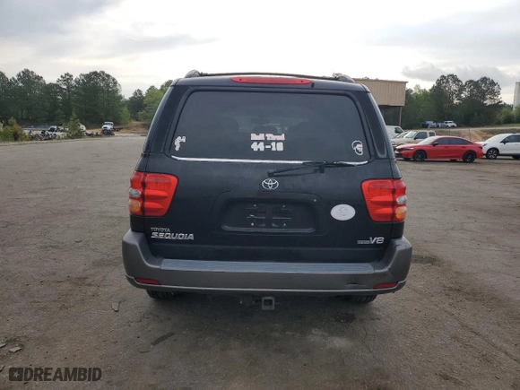 2004 Toyota Sequoia SR5 with VIN 5TDZT34A14S228353, listed as a Copart auction lot 52027535 with 266,889 mi miles and Clean Title. Bid and sale history available at carsss.com. Image 6.
