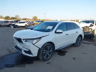 2020 Acura MDX w/Technology Pkg with VIN 5J8YD3H5XLL017482, listed as a IAAI auction lot 41119195 with 51,013 mi miles. Bid and sale history available at carsss.com. Image 17.