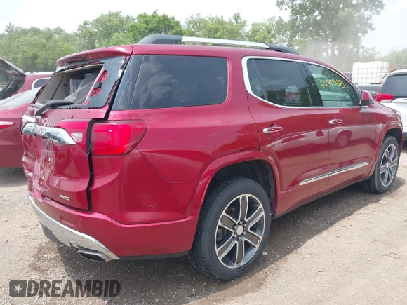 2019 GMC Acadia Denali with VIN 1GKKNXLS9KZ146609, listed as a IAAI auction lot 42393425 with 77,330 mi miles and . Bid and sale history available at DreamBid. Image 4.