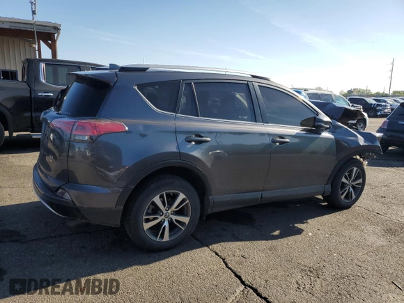 2016 Toyota RAV4 XLE with VIN JTMRFREV6GJ099491, listed as a Copart auction lot 56194465 with 92,587 mi miles and Salvage title. Bid and sale history available at DreamBid. Image 3.