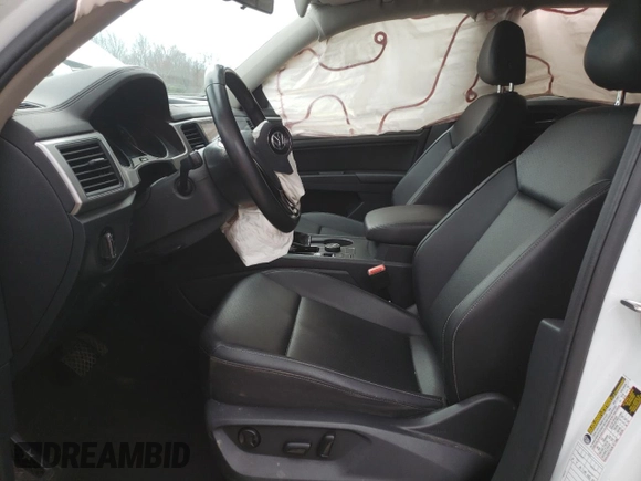 2019 Volkswagen Atlas SE with VIN 1V2LR2CA6KC550855, listed as a Copart auction lot 50938805 with 87,212 mi miles and Salvage title. Bid and sale history available at DreamBid. Image 7.