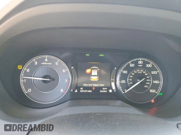2019 Acura RDX with VIN 5J8TC2H36KL033893, listed as a Copart auction lot 52488145 with 59,137 mi miles and Salvage title. Bid and sale history available at DreamBid. Image 9.