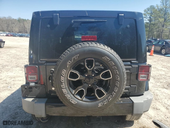2018 Jeep Wrangler JK Unlimited Altitude with VIN 1C4BJWEG1JL811076, listed as a Copart auction lot 49459385 with 70,815 mi miles and Salvage Title. Bid and sale history available at carsss.com. Image 6.