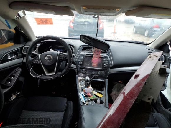 2018 Nissan Maxima S with VIN 1N4AA6AP2JC372008, listed as a Copart auction lot 56961805 with 122,400 mi miles and Salvage title. Bid and sale history available at DreamBid. Image 8.