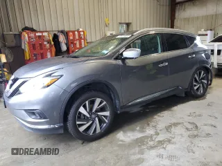2017 Nissan Murano SL with VIN 5N1AZ2MH9HN120802, listed as a Copart auction lot 58519055 with 65,236 mi miles and Salvage title. Bid and sale history available at DreamBid. Image 1.