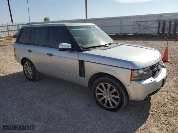 2011 Land Rover Range Rover HSE with VIN SALME1D46BA356397, listed as a Copart auction lot 76538734 with 105,160 mi miles and Clean Title. Bid and sale history available at carsss.com. Image 4.