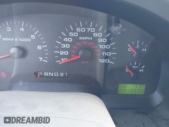 2005 Ford F-150 STX with VIN 1FTRX12W55NB96330, listed as a IAAI auction lot 42511439 with 234,959 mi miles and . Bid and sale history available at DreamBid. Image 7.