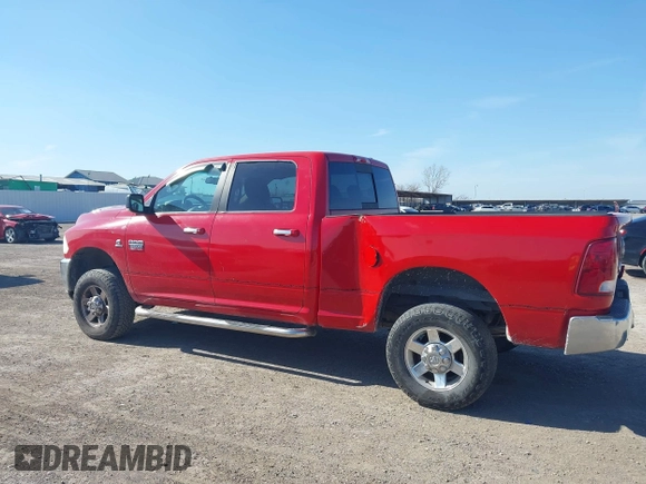 2010 Dodge Ram 2500 SLT with VIN 3D7UT2CL6AG188844, listed as a IAAI auction lot 41675268 with 159,053 mi miles. Bid and sale history available at carsss.com. Image 6.