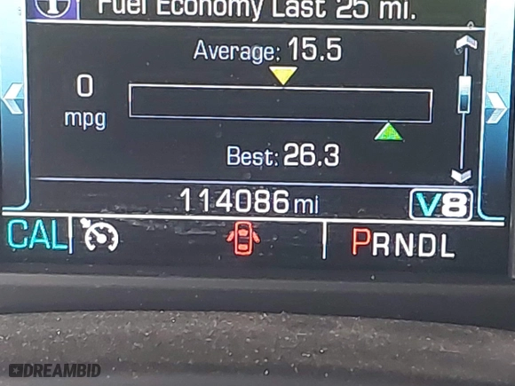 2018 Chevrolet Tahoe Commercial with VIN 1GNLCDEC1JR312458, listed as a IAAI auction lot 41371563 with 114,086 mi miles. Bid and sale history available at carsss.com. Image 15.