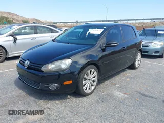 2012 Volkswagen Golf TDI with VIN WVWDM7AJ6CW296004, listed as a IAAI auction lot 42530778 with 152,923 mi miles and . Bid and sale history available at DreamBid. Image 2.