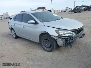 2019 Nissan Sentra S with VIN 3N1AB7AP9KY306371, listed as a IAAI auction lot 41277445 with 84,555 mi miles. Bid and sale history available at carsss.com. Image 1.