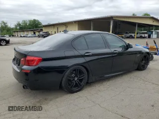 2013 BMW 5 Series 535i xDrive with VIN WBAFU7C59DDU68738, listed as a Copart auction lot 62061725 with 153,052 mi miles and Salvage title. Bid and sale history available at DreamBid. Image 3.