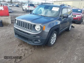 2016 Jeep Renegade Latitude with VIN ZACCJABT3GPD01423, listed as a IAAI auction lot 41653409 with 77,901 mi miles and . Bid and sale history available at carsss.com. Image 2.