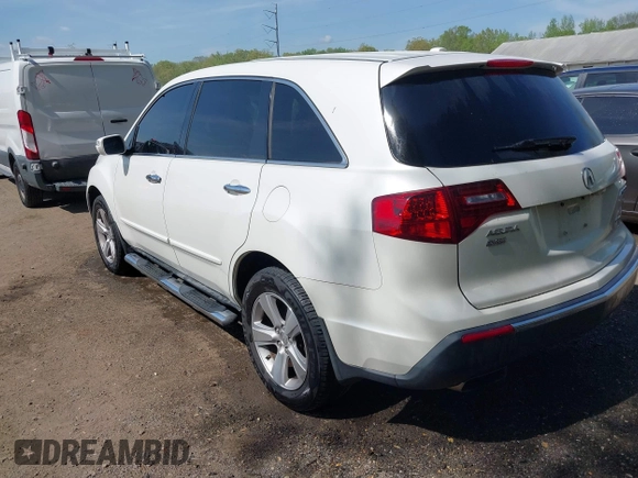 2011 Acura MDX Technology z VIN 2HNYD2H61BH502875, wystawiony jako IAAI lot #42086208 z przebiegiem 104 048 mil mil oraz . Historia ofert i sprzedaży dostępna na DreamBid. Obrazek 3.