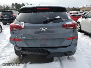2021 Hyundai Tucson Limited with VIN KM8J3CAL5MU311424, listed as a Copart auction lot 44607105 with 43,373 mi miles and Non Repairable. Bid and sale history available at carsss.com. Image 6.