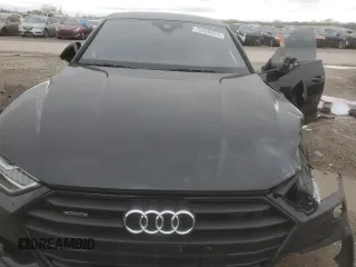2019 Audi A7 Prestige with VIN WAUV2AF22KN116818, listed as a Copart auction lot 75260224 with 0 mi miles and Salvage Title. Bid and sale history available at carsss.com. Image 12.