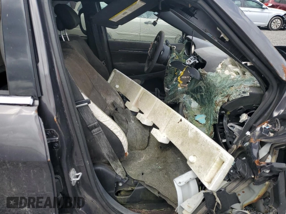 2017 Jeep Grand Cherokee Limited with VIN 1C4RJEBGXHC712537, listed as a Copart auction lot 53204385 with 0 mi miles and Salvage Title. Bid and sale history available at carsss.com. Image 7.