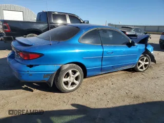 2002 Ford Escort ZX2 Standard with VIN 3FAFP113X2R212398, listed as a Copart auction lot 83405124 with 140,509 mi miles and Salvage Title. Bid and sale history available at carsss.com. Image 3.