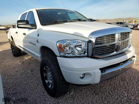 2006 Dodge Ram 2500 SLT with VIN 3D7KS29C66G160549, listed as a Copart auction lot 85234944 with 208,191 mi miles and Salvage Title. Bid and sale history available at carsss.com. Image 4.