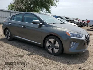 2021 Hyundai Ioniq Limited with VIN KMHC05LC1MU254410, listed as a Copart auction lot 53477115 with 126,606 mi miles and Salvage title. Bid and sale history available at DreamBid. Image 4.