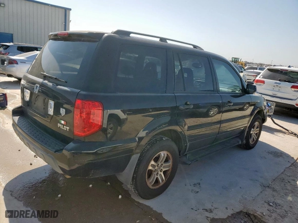 2005 Honda Pilot EX-L with RES with VIN 5FNYF18665B030144, listed as a Copart auction lot 52418395 with 262,064 mi miles and Clean Title. Bid and sale history available at carsss.com. Image 3.