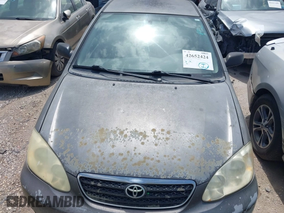 2005 Toyota Corolla CE with VIN 2T1BR32E95C324960, listed as a IAAI auction lot 42652424 with 236,552 mi miles and . Bid and sale history available at DreamBid. Image 16.