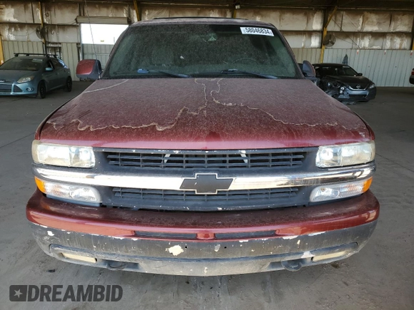 2002 Chevrolet Tahoe LS z VIN 1GNEC13Z52R210208, wystawiony jako Copart lot #58046834 z przebiegiem 228 365 mil mil oraz Czysty tytuł • Clean title. Historia ofert i sprzedaży dostępna na DreamBid. Obrazek 5.