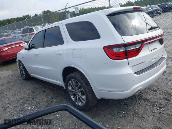 2020 Dodge Durango R/T with VIN 1C4SDHCT9LC259204, listed as a IAAI auction lot 41921887 with 119,203 mi miles and . Bid and sale history available at DreamBid. Image 3.