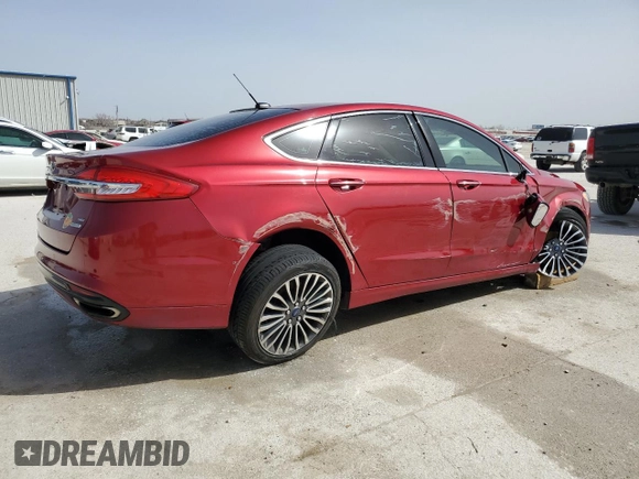 2017 Ford Fusion SE with VIN 3FA6P0H90HR206204, listed as a Copart auction lot 48361215 with 116,677 mi miles and Salvage Title. Bid and sale history available at DreamBid. Image 3.