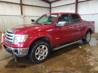 2013 Ford F-150 XL with VIN 1FTFW1ET8DFC16473, listed as a Copart auction lot 64970365 with 123,050 mi miles and Salvage title. Bid and sale history available at DreamBid. Image 1.