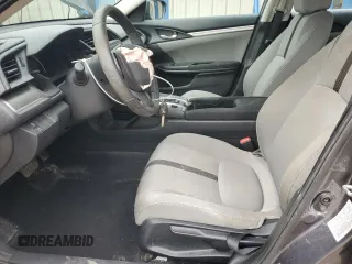 2017 Honda Civic Sedan LX with VIN 19XFC2F50HE204199, listed as a Copart auction lot 52629635 with 42,897 mi miles and Salvage Title. Bid and sale history available at carsss.com. Image 7.