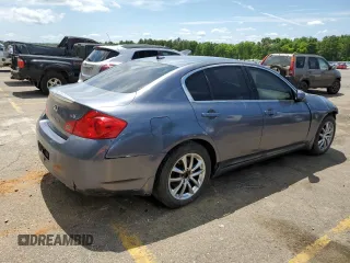 2008 Infiniti G35 with VIN JNKBV61E18M205983, listed as a Copart auction lot 51067304 with 124,945 mi miles and Clean Title. Bid and sale history available at DreamBid. Image 3.